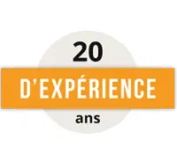 20 ans d'expérience