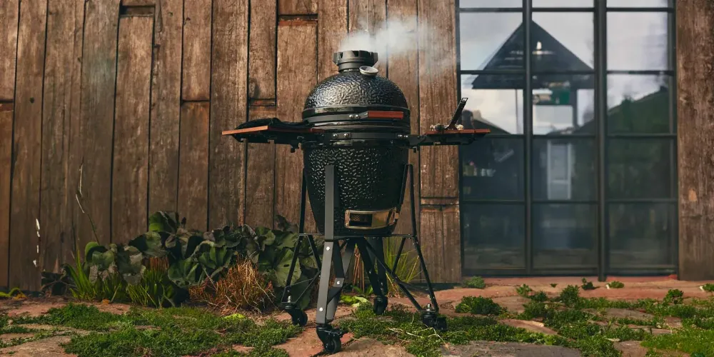 Kamado sur chariot